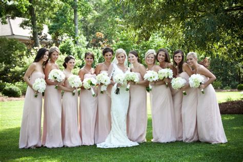 Bella bridesmaid - Christina Wu Latte Photo: Bella Bridesmaids Nashville / The Hardcastle’s Photography Your wedding party will be absolutely gorge in Latte chiffon, lace, or satin bridesmaid dresses from Christina Wu. These dresses are available in sleeveless, backless, and long-sleeve silhouettes. Latte also has subtle brown undertones — a flattering option ...